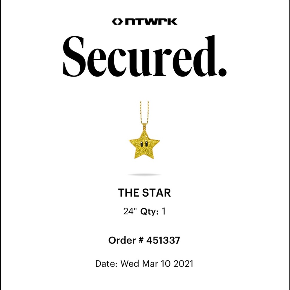 “The Star” Dan Life Gold Chain